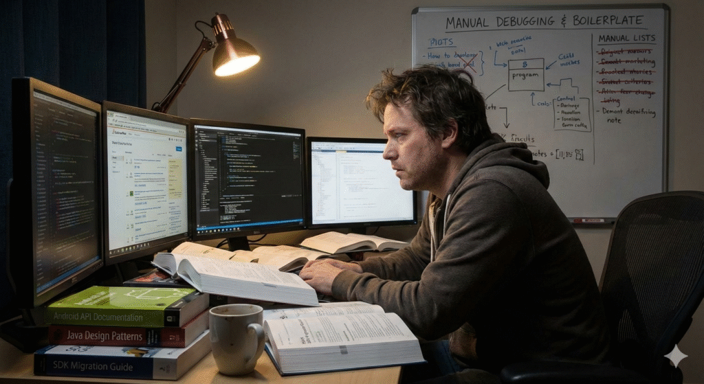 The Challenges of Coding Without AI